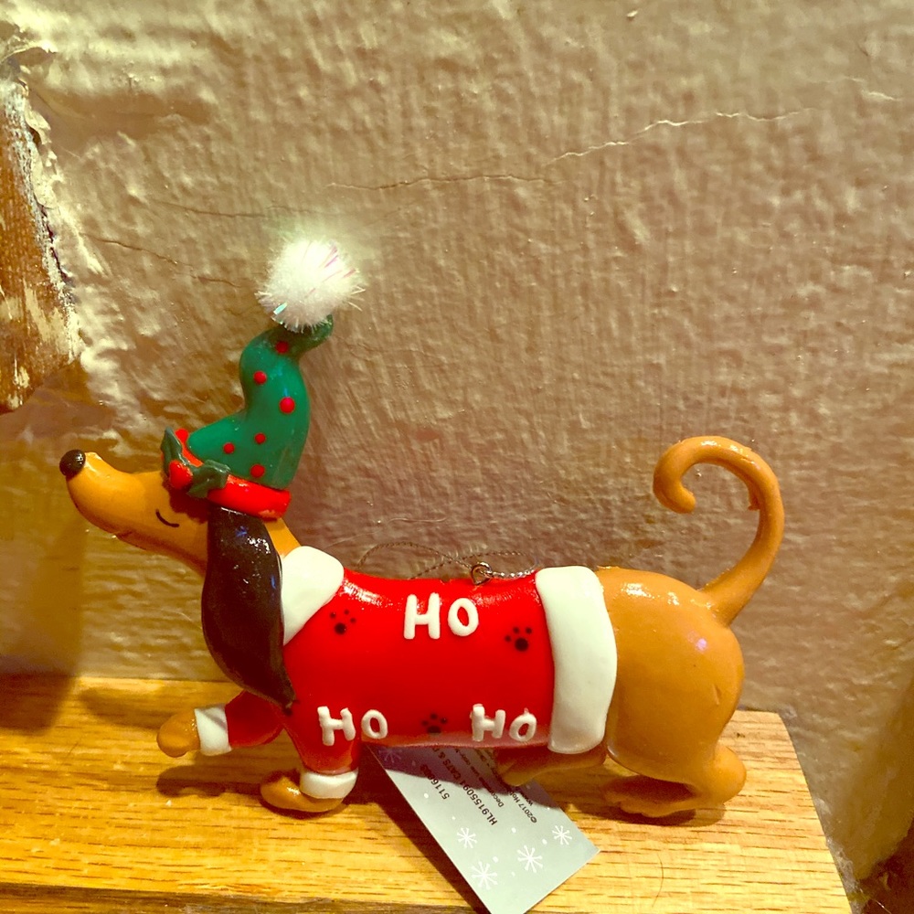 Dachshund Christmas Ornament